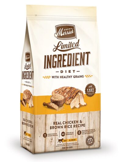 Merrick Dog Limited Ingredient Chicken And Brown Rice 22Lb