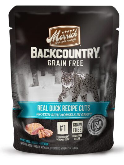 Merrick Cat Backcountry Real Duck 3oz. (Case of 24)