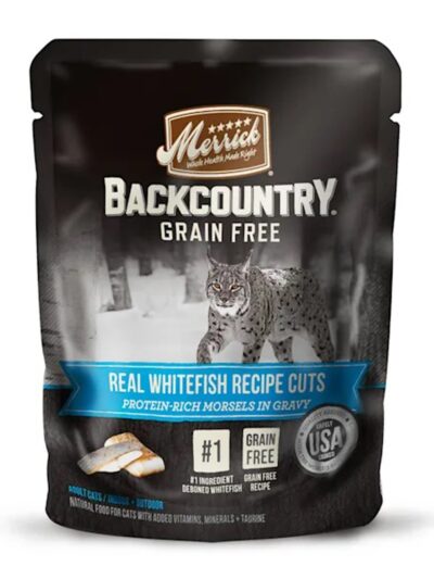 Merrick Cat Backcountry Real Whitefish 3oz. (Case of 24)