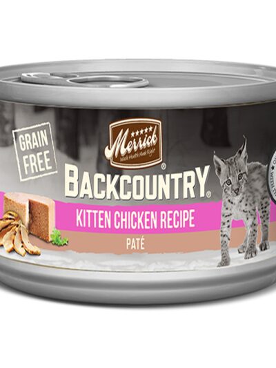 Merrick Cat Backcountry Kitten Pate 5.5oz. (Case Of 24)