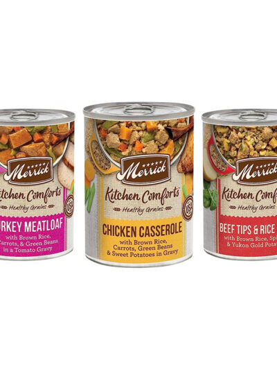 Merrick Dog Comfort Kitchen 12.7oz. Variety Pack (Case of 12)