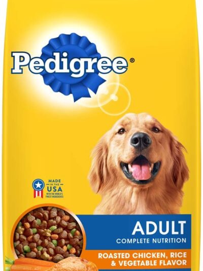 Pedigree Complete Nutrition Adult Dry Dog Food Roasted Chicken, Rice & Vegetable 3.5lb
