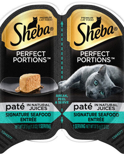 Sheba Perfect Portions Pate Wet Cat Food Signature Seafood 2.6oz