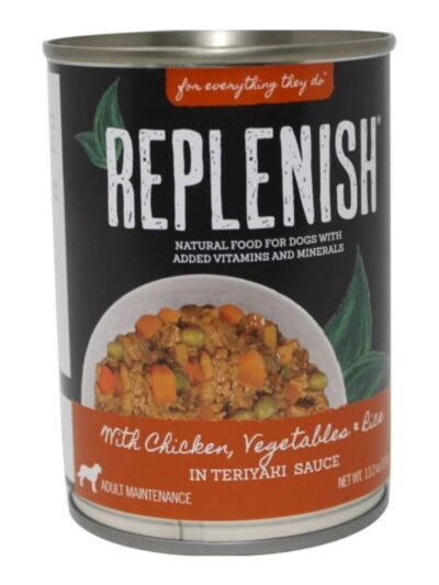Replenish Canned Dog Food Chicken/Rice 13.2oz. (Case of 12)