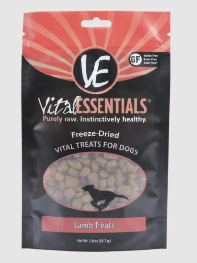 Vital Essentials Dog Freeze-Dried Treat Lamb 2oz.