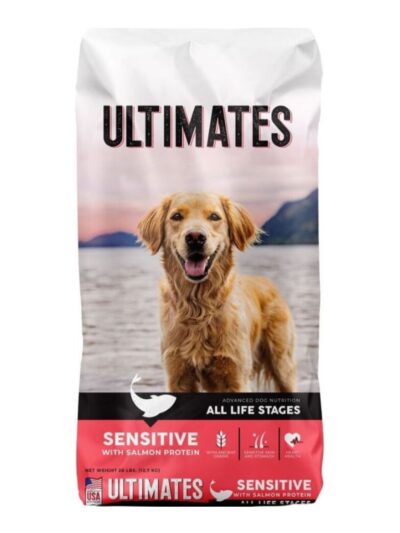 Ultimates Sensitive Dry Dog Food Salmon 5lb