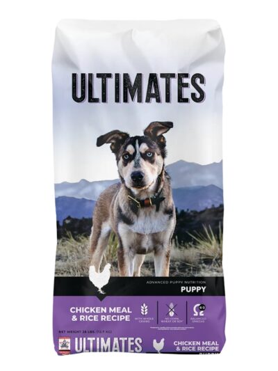 Ultimates Puppy Dry Dog Food Chicken Meal & Rice 28lb