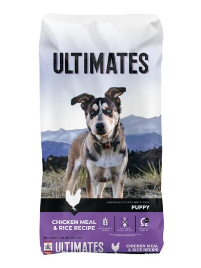 Ultimates Puppy Dry Dog Food Chicken Meal & Rice 5lb