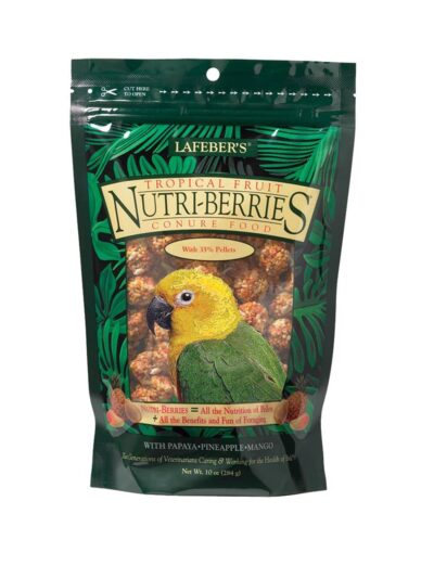 Lafeber Company Tropical Fruit Nutri-Berries Conure Bird Food 1ea/10 oz