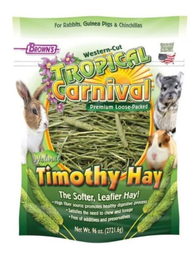 Tropical Carnival Natural Timothy Hay 96oz.