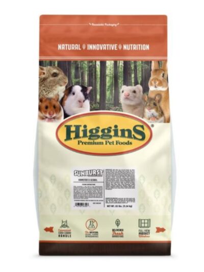 Higgins Sunburst Gourmet Blend Hamster & Gerbil 25 Lb