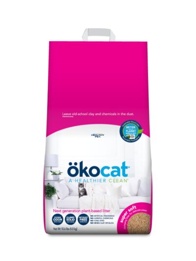 Okocat Litter Super Soft Clumping Wood Cat Litter 1ea/10.6 lb