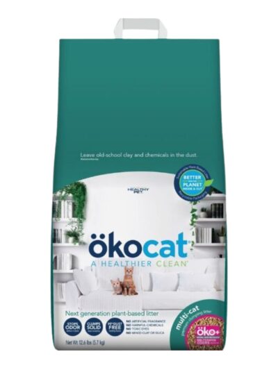 Okocat Multi-Cat Premium Clumping Litter 12.6 Lb