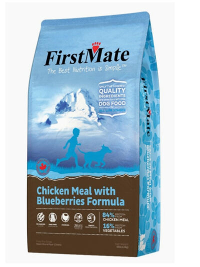 Firstmate Dog Limited Ingredient Grain Free Chicken Blueberries 5Lb.