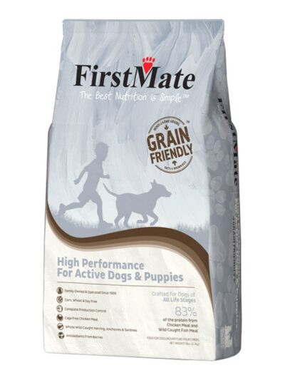 Firstmate Dog Grain Friendly High Performance Active Dog & Puppies 5Lb.