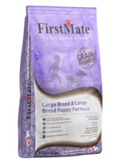 Firstmate Dog Grain Friendly Large Breed Puppy + Adult 25Lb.
