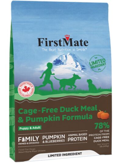 Firstmate Dog Limited Ingredient Grain Free Duck Pumpkin 1Lb