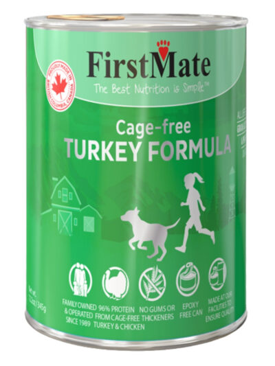 Firstmate Dog Limited Ingredient Grain Free Turkey 12.2oz. (Case of 12)
