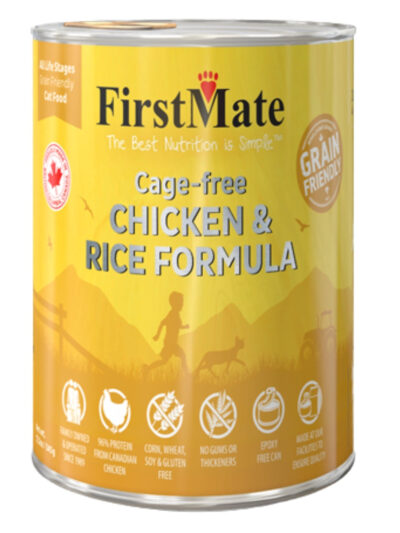 Firstmate Dog Grain Friendly Chicken Rice 12.2oz. (Case of 12)