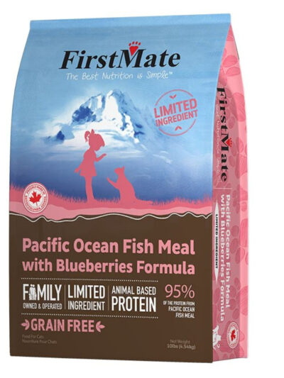 Firstmate Cat Limited Ingredient Grain Free Ocean Fish Blueberries 10Lb.