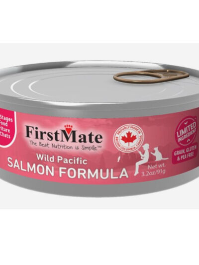 Firstmate Cat Limited Ingredient Grain Free Salmon 3.2oz. (Case of 24)