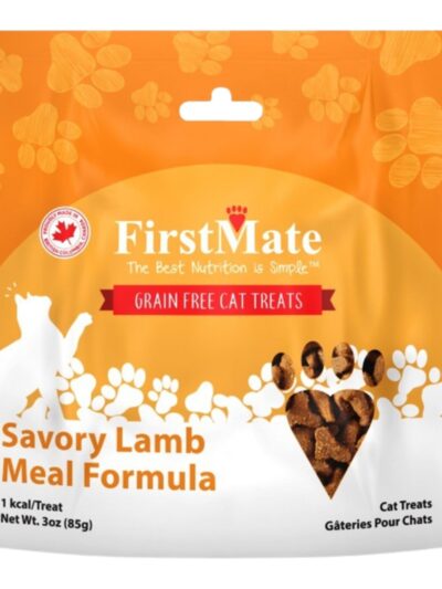 Firstmate Cat Grain Free Savory Lamb Treat 3oz.