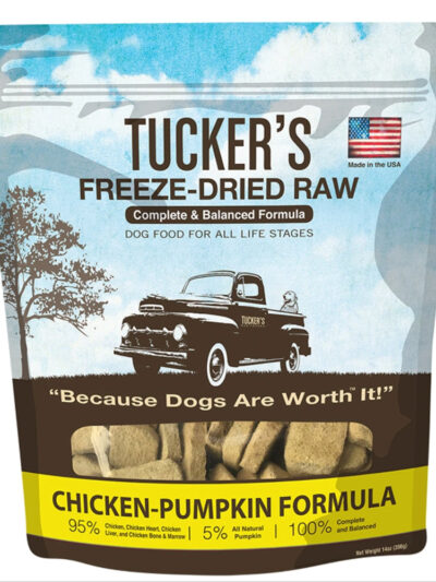 Tuckers Chicken-Pumpkin 14 oz.