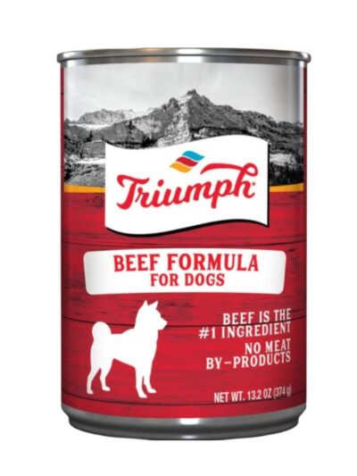 Triumph Canned Dog Food Beef 13.2oz. (Case of 12)