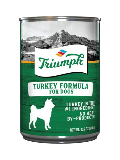Triumph Canned Dog Food Turkey 13.2oz. (Case of 12)