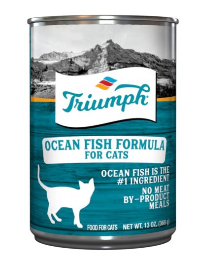 Triumph Canned Cat Food Ocean Fish 13oz. (Case of 12)