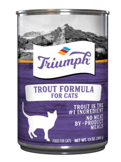 Triumph Canned Cat Food Trout 13oz. (Case of 12)