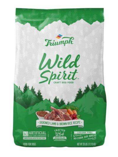 Wild Spirit Dog Food Lamb/Brown Rice 28 Lb