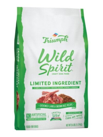 Simply Six Limited Ingredient Dog Food Lamb/Rice/Pea 28 Lb