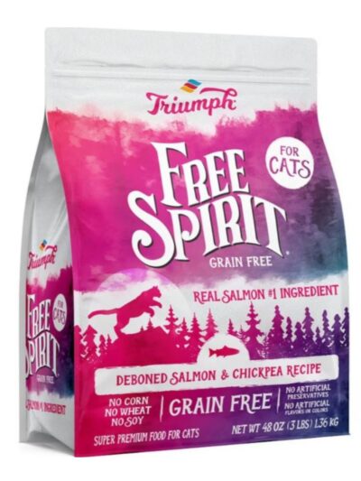 Free Spirit Cat Food Salmon/Chickpea 3 Lb