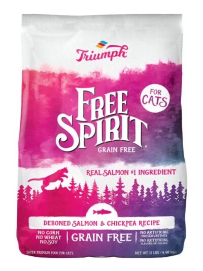 Free Spirit Cat Food Salmon/Chickpea 11 Lb