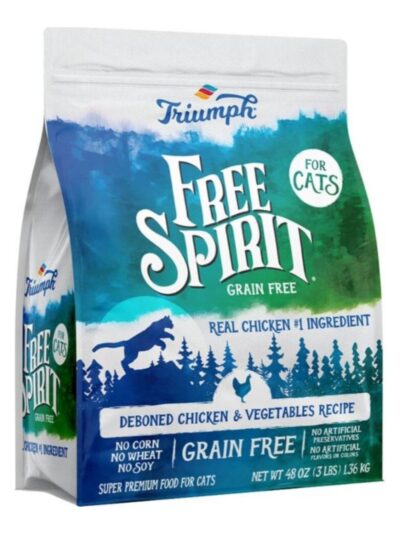 Free Spirit Cat Food Chicken/Vegetable 3 Lb
