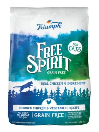 Free Spirit Cat Food Chicken/Vegetable 11 Lb