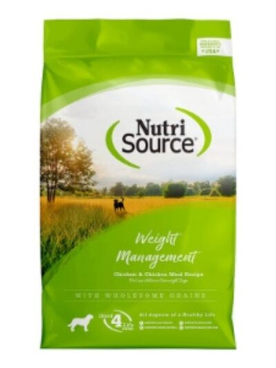 NutriSource Weight Management Dry Dog Food Chicken 4lb