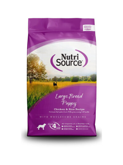 NutriSource Large Breed Puppy Dry Dog Food Chicken & Rice 1.5lb