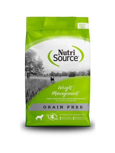 Nutrisource Dog Grain Free Weight Management 15Lb