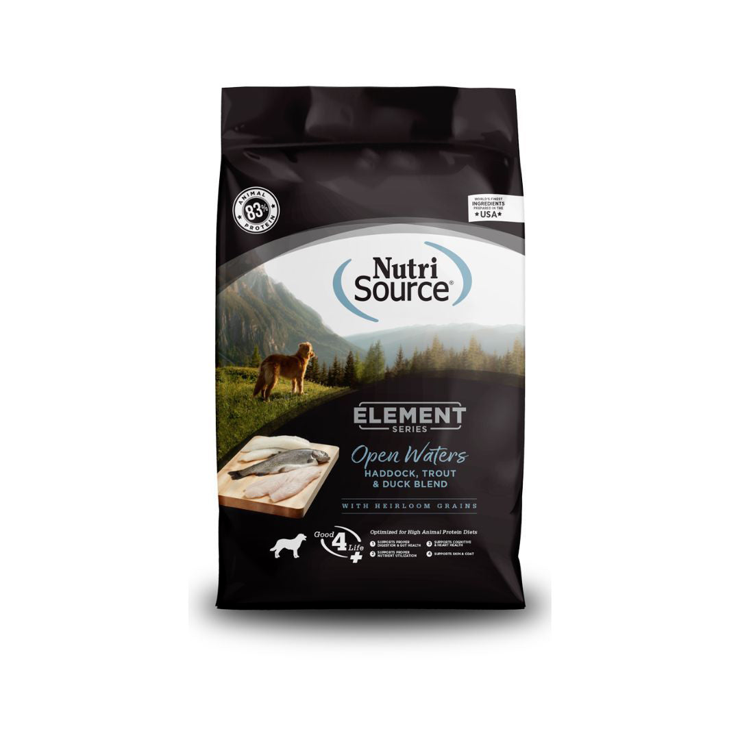 NutriSource Element Series Dry Dog Food Open Waters 12lb