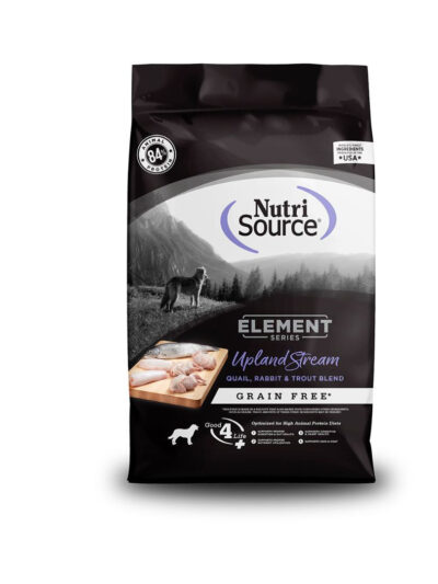 NutriSource Element Series Grain Free Dry Dog Food Upland Stream 24lb