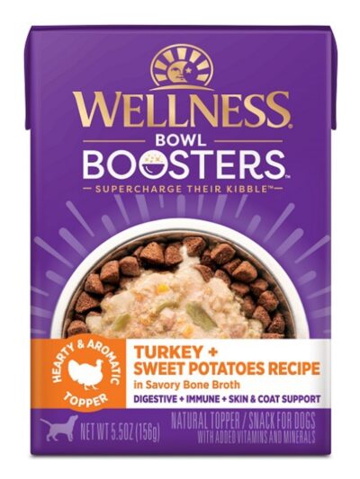 Wellness Bowl Boosters 5.5oz Turkey Sweet Potato Hearty Topper (Case of 12)