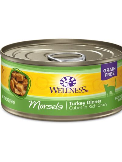 Wellness Cat Complete Health Morsel Turkey Dinner 5.5oz. (Case of 24)