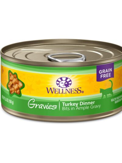 Wellness Cat Complete Health Gravies Turkey Dinner 5.5oz. (Case of 12)