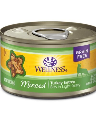 Wellness Cat Complete Health Minced Turkey Entrée 3oz. (Case of 24)