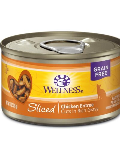 Wellness Cat Complete Health Sliced Chicken Entrée 3oz. (Case of 24)