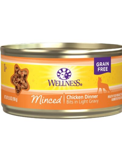 Wellness Cat Complete Health Minced Chicken Dinner 5.5oz. (Case of 24)