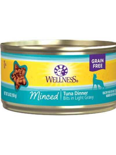 Wellness Cat Complete Health Minced Tuna Dinner 5.5oz. (Case of 24)