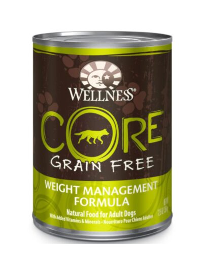Wellness Dog Core Weight Management Recipe 12.5oz. (Case of 12)